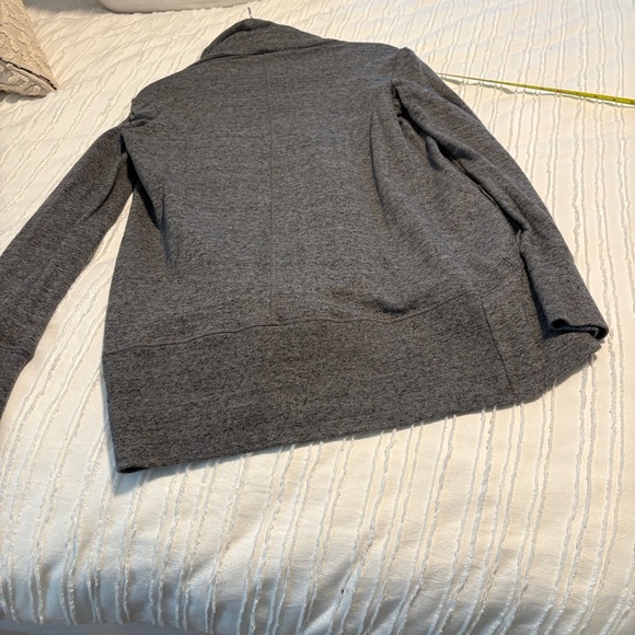 Athleta Gray Open Front Cardigan - Picture 9 of 9